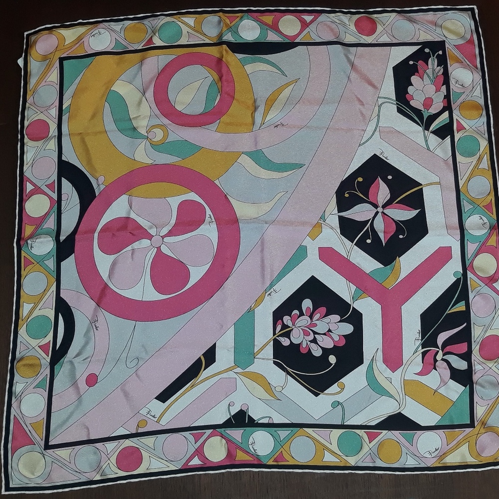 Emilio Pucci Silk Scarf